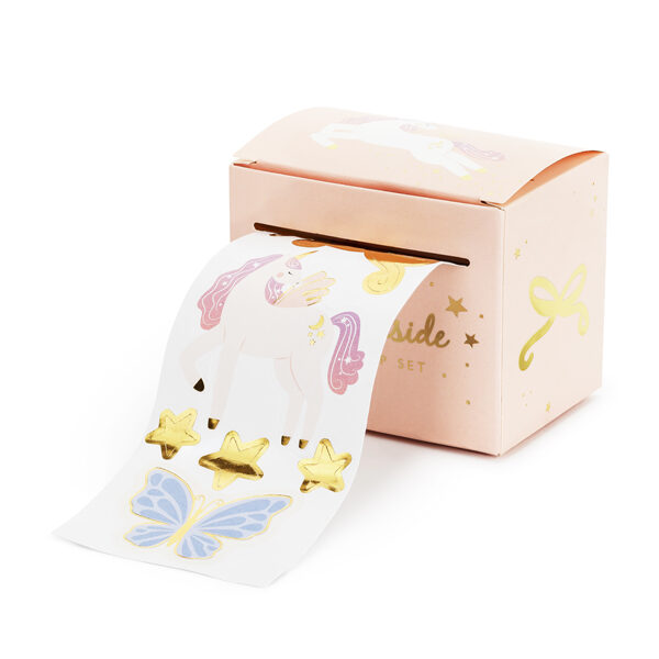 Naklejki Jednorożce, mix (1 op. / 3 szt.)