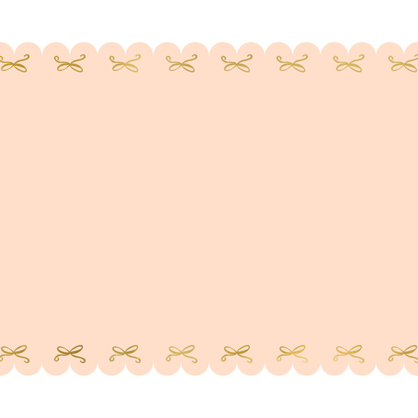 Obrus papierowy Kokardki, różowy, 180 x 120 cm