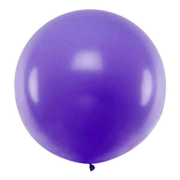 Balon okrągły 1m, Pastel Lavender