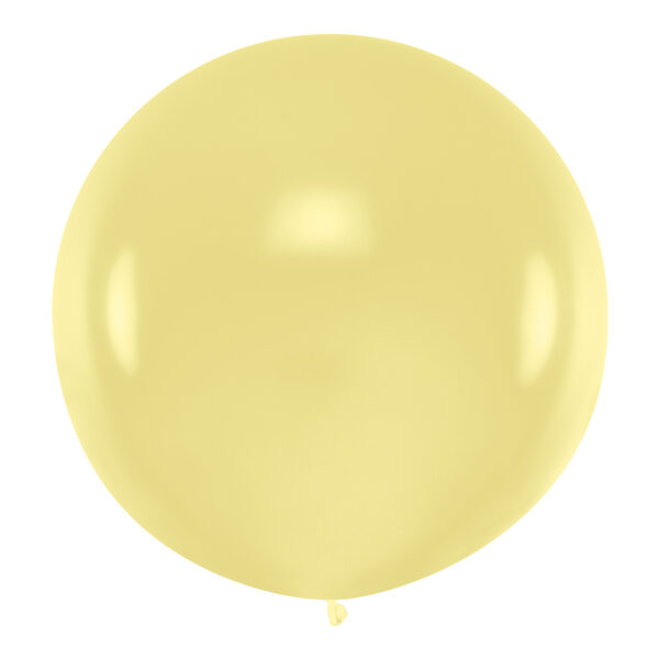 Balon okrągły 1m, Pastel Cream