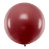 Balon okrągły 1m, Pastel Burgundy