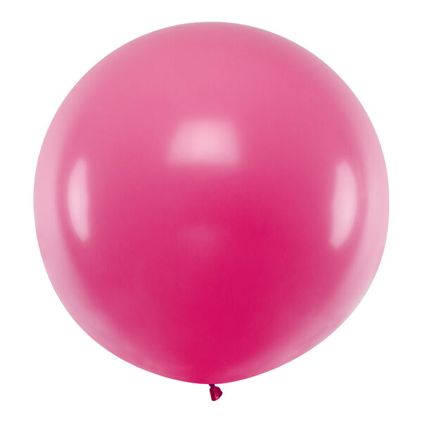 Balon okrągły 1m, Pastel Fuchsia