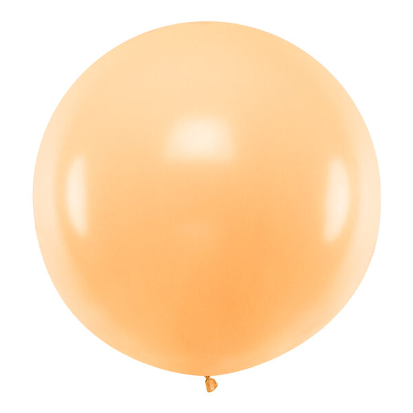 Balon okrągły 1m, Pastel Light Peach