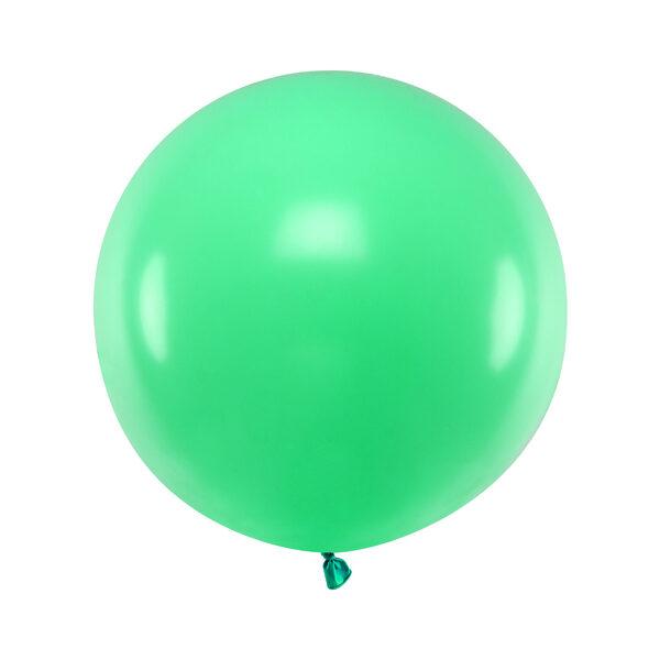 Balon okrągły 60 cm, Pastel Green