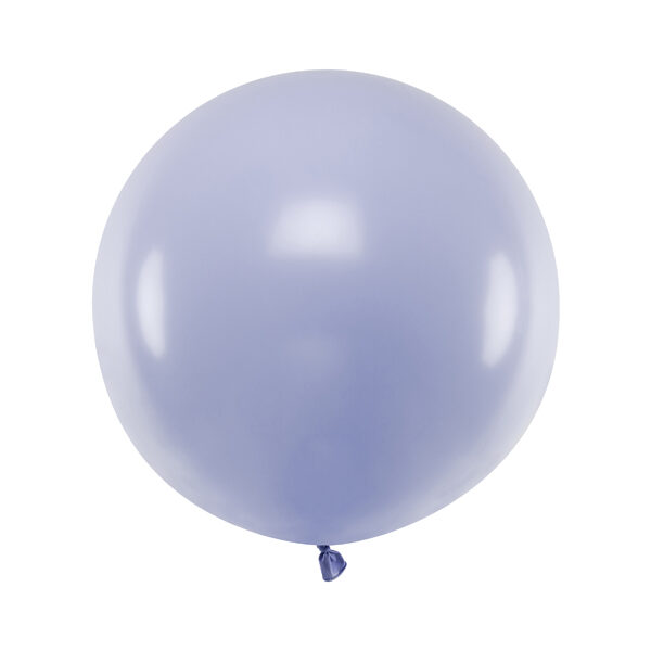 Balon okrągły 60cm, Pastel Light Lilac