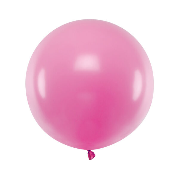 Balon okrągły 60cm, Pastel Fuchsia