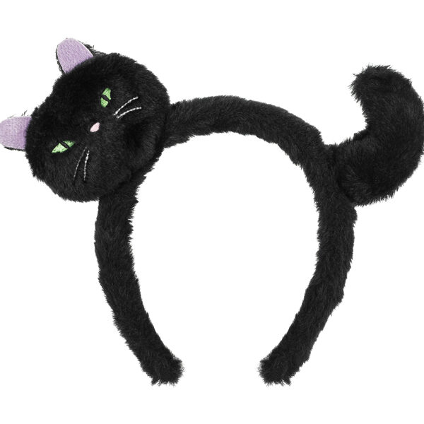 Opaska Kot, 23.5x18cm, czarny