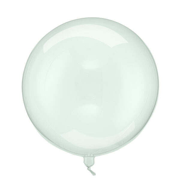 Balon Kula, 40cm, transparentny zielony