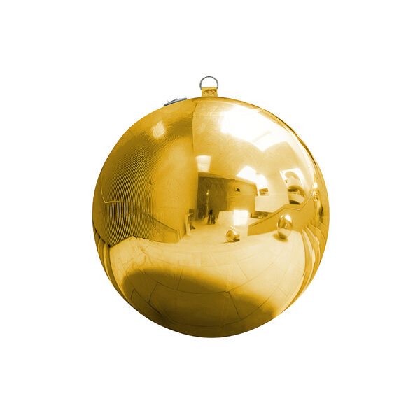 Dmuchana kula, złoty lustrzany, 60cm