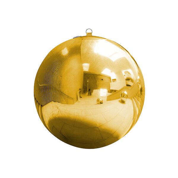 Dmuchana kula, złoty lustrzany, 90cm