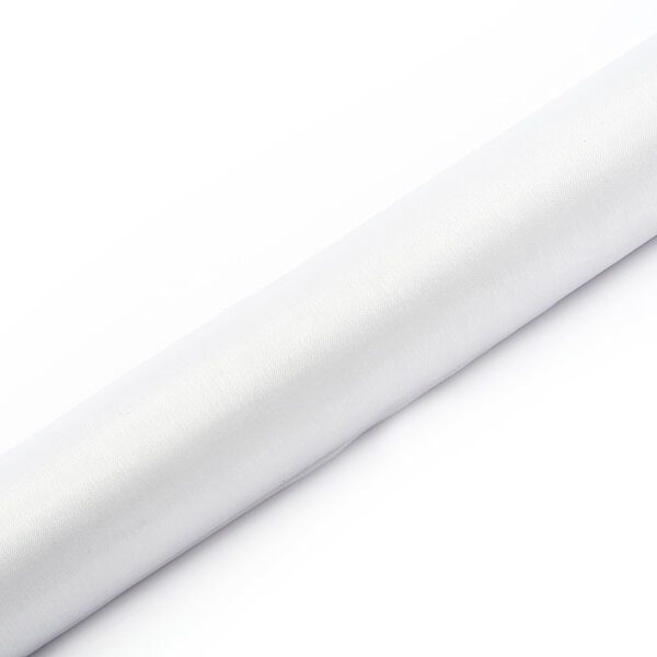 Organza Gładka, biały, 0,36 x 9m (1 szt. / 9 mb.)