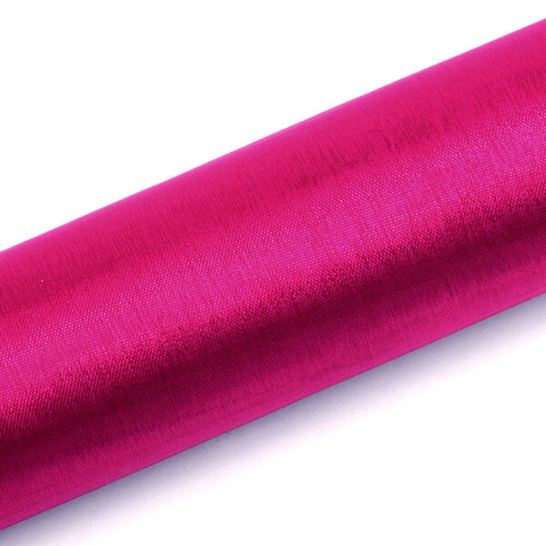 Organza Gładka, c. różowy, 0,16 x 9m (1 szt. / 9 mb.)