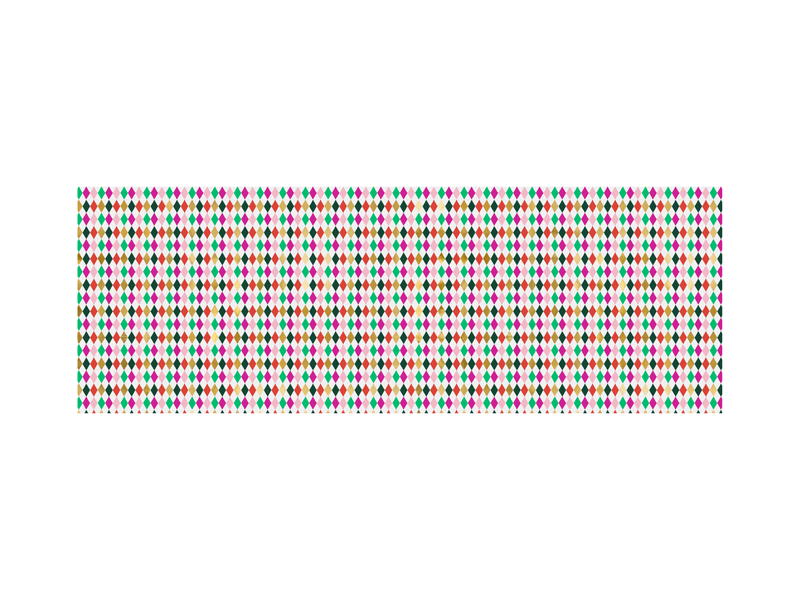 Papier do pakowania - Romby, 70x200cm - obrazek 2