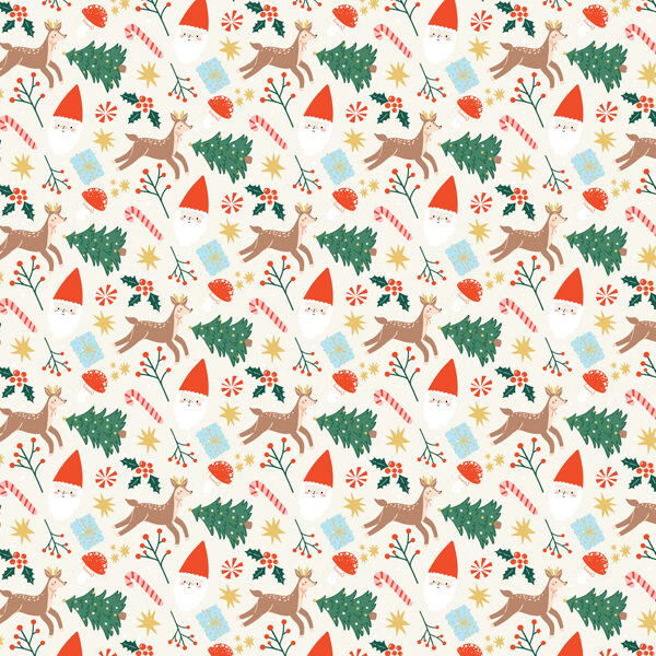 Papier do pakowania - Merry Christmas, 70x200 cm