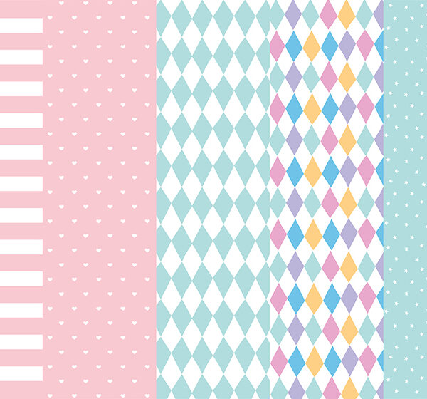 Papier do pakowania, mix, 68,5x100cm (1 op. / 50 szt.)