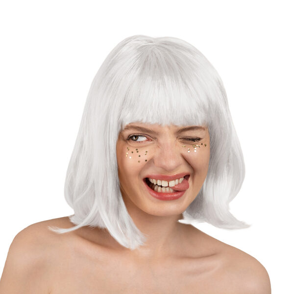 Peruka Kleopatra, biała