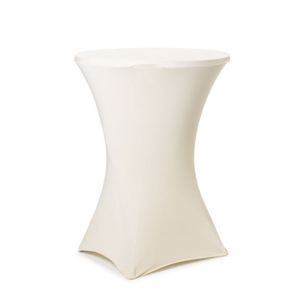 Pokrowiec na stół koktajlowy, 80x110 cm, cappuccino