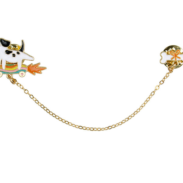 Przypinka na kołnierzyk Piesek