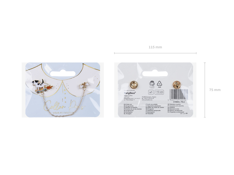 Przypinka na kołnierzyk Piesek - obrazek 4