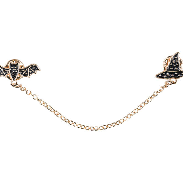 Przypinka na kołnierzyk Nietoperz