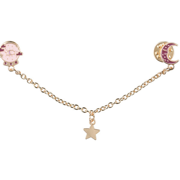 Przypinka na kołnierzyk Kryształowa kula