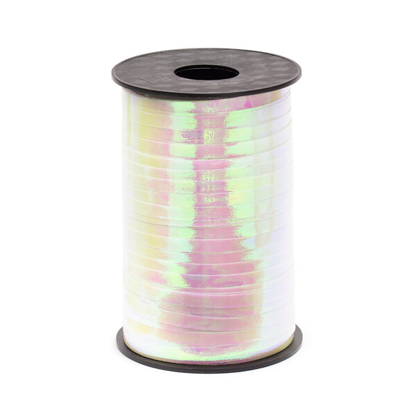 Wstążka plastikowa, opalizujący, 5mm/225m