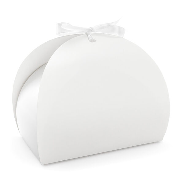 Pudełko na ciasto, biały, 16,5x14x9,5cm (1 op. / 10 szt.)