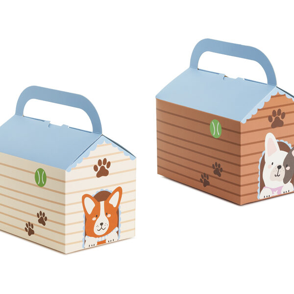 Ozdobne pudełka na ciasto - Buda (1 op. / 6 szt.)