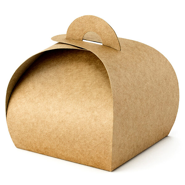 Pudełeczka, kraft, 8,5x8,5x7cm (1 op. / 10 szt.)