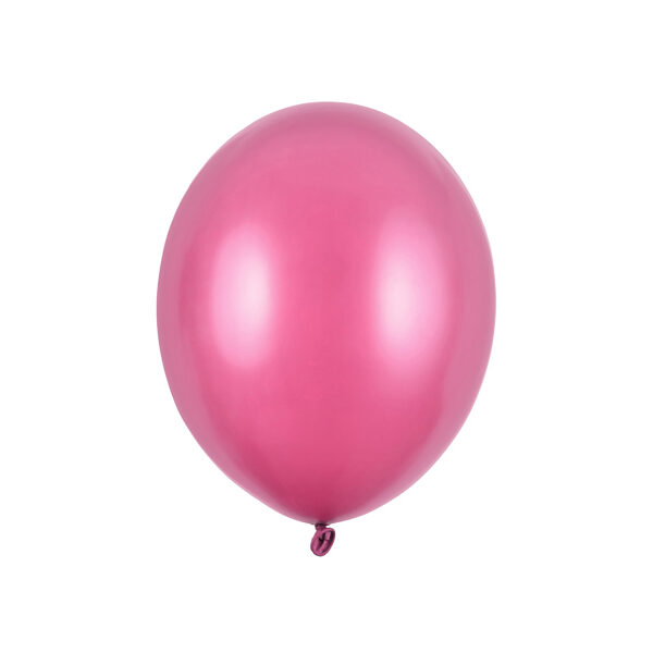 Balony Strong 23cm, Metallic Hot Pink (1 op. / 100 szt.)