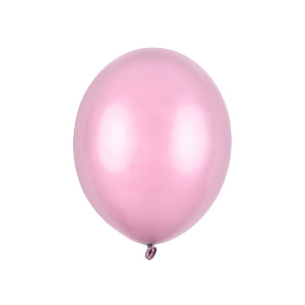 Balony Strong 23cm, Metallic Candy Pink (1 op. / 100 szt.)