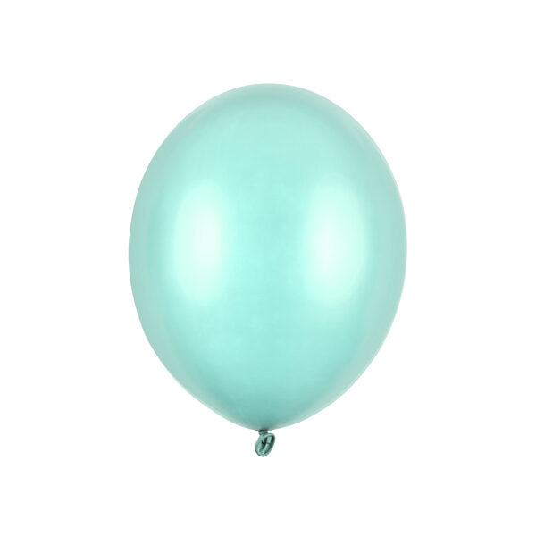 Balony Strong 23cm, Metallic Mint Green (1 op. / 100 szt.)