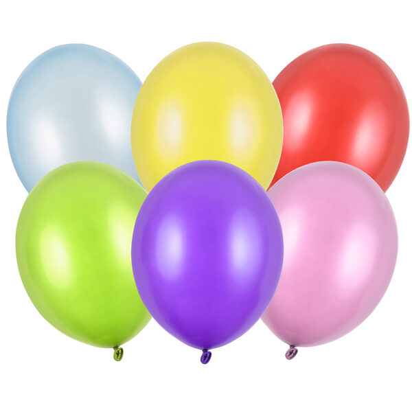 Balony Strong 27cm, Metallic Mix (1 op. / 100 szt.)