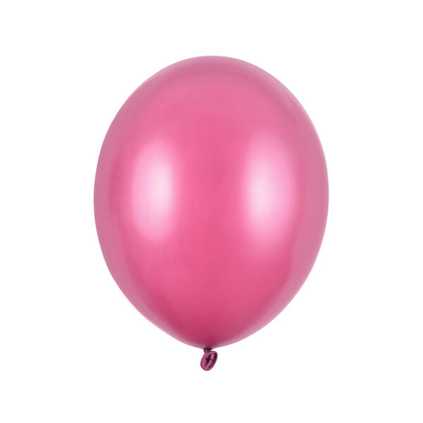 Balony Strong 27cm, Metallic Hot Pink (1 op. / 50 szt.)