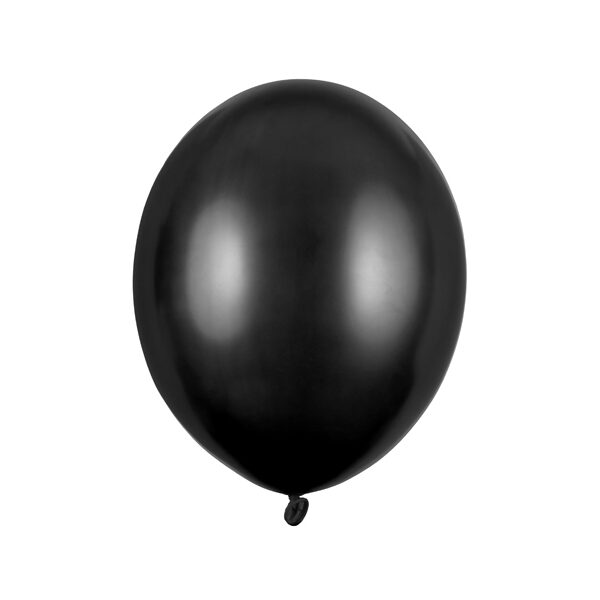 Balony Strong 27cm, Metallic Black (1 op. / 50 szt.)