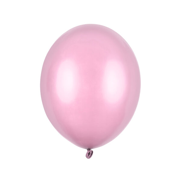 Balony Strong 27cm, Metallic Candy Pink (1 op. / 50 szt.)
