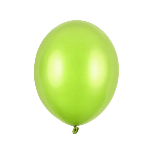 Balony Strong 27cm, Metallic Lime Green (1 op. / 50 szt.)