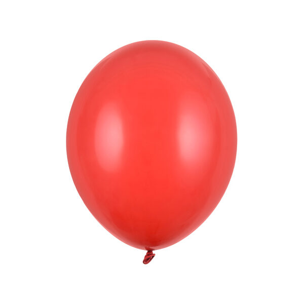 Balony Strong 27cm, Pastel Poppy Red (1 op. / 100 szt.)