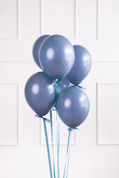 Balony Strong 27 cm, Pastel Navy Blue (1 op. / 50 szt.) - obrazek 2