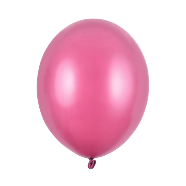 Balony Strong 30cm, Metallic Hot Pink (1 op. / 100 szt.)