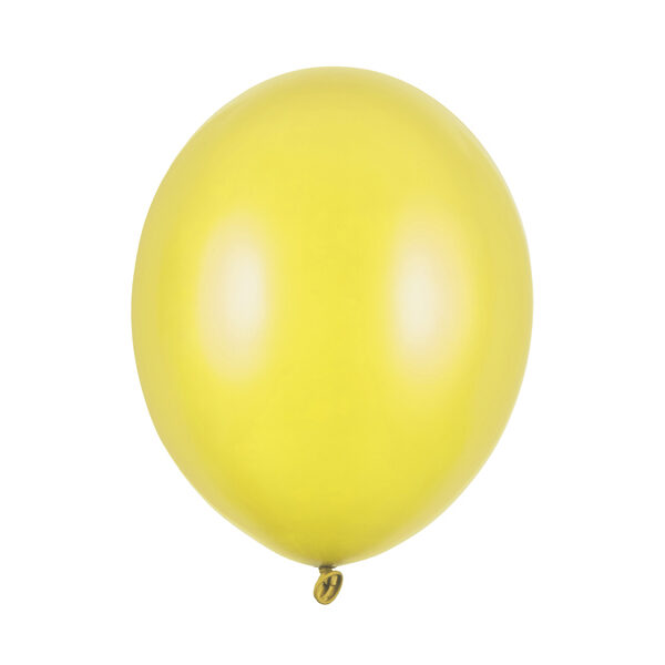 Balony Strong 30cm, Metallic Lemon Zest (1 op. / 10 szt.)