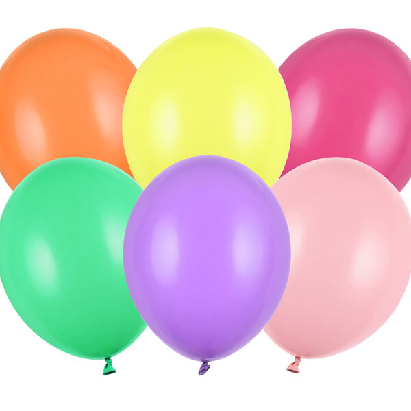 Balony Strong 30cm, Pastel Mix (1 op. / 10 szt.)