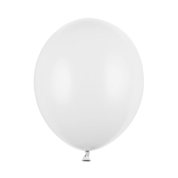 Balony Strong 30cm, Pastel Pure White (1 op. / 100 szt.)