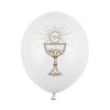 Balony 30cm, IHS, Pastel Pure White (1 op. / 50 szt.)