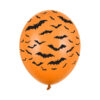 Balony 30cm, Nietoperze, Pastel M. Orange (1 op. / 50 szt.)