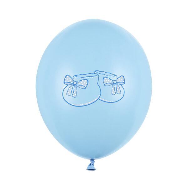 Balony 30cm, Bucik, Pastel Baby Blue (1 op. / 6 szt.)