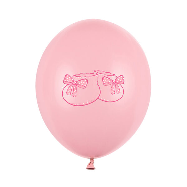 Balony 30cm, Bucik, Pastel Baby Pink (1 op. / 6 szt.)