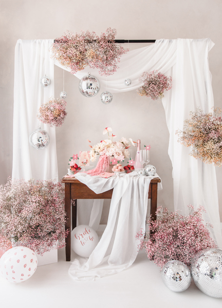 Balony 30 cm, Bride to be, mix (1 op. / 50 szt.) - obrazek 5