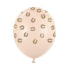 Balony 30 cm, Podkowy, alabastrowy (1 op. / 50 szt.)