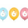 Balony 30 cm, 6, mix (1 op. / 50 szt.)